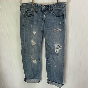 American Eagle Boy Fit Jean Capris